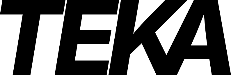 Black logo of Teka